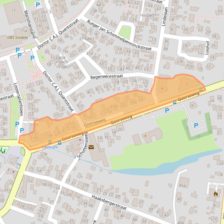 Kaart van postcodegebied 7478BB.