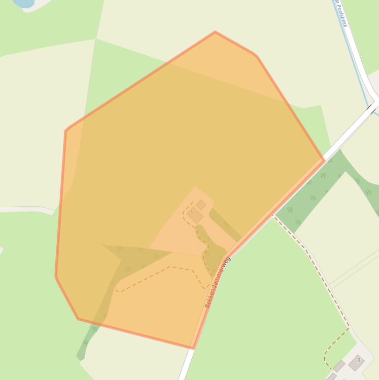 Kaart van postcodegebied 7478PC.