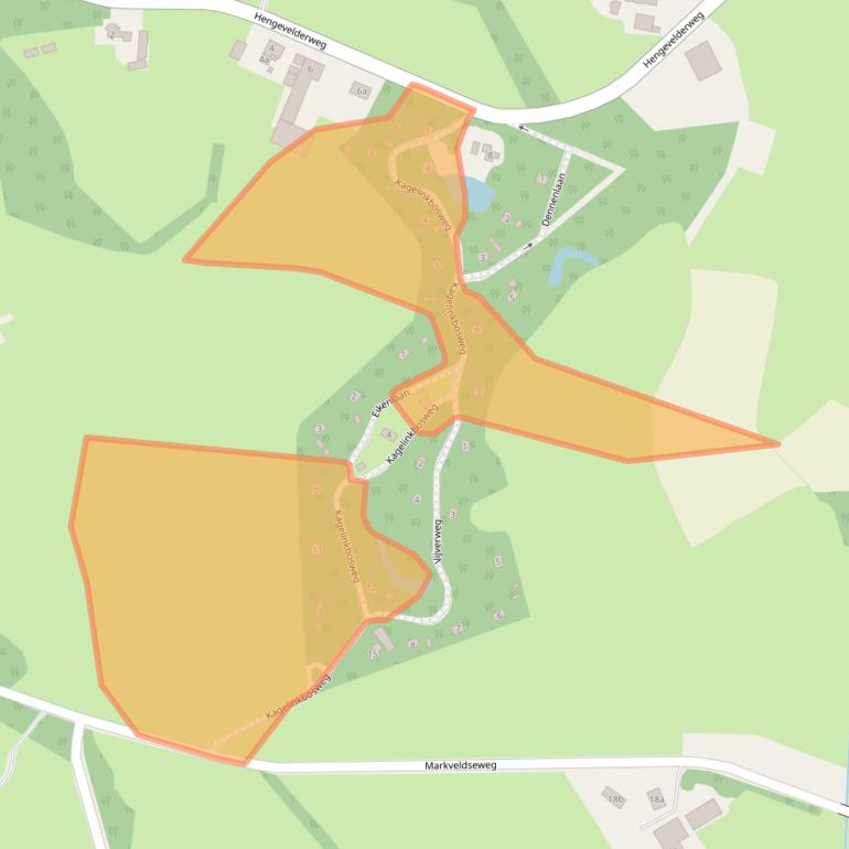 Kaart van postcodegebied 7478PR.