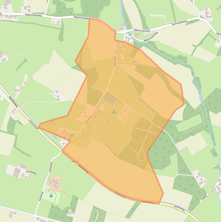 Kaart van postcodegebied 7478PX.