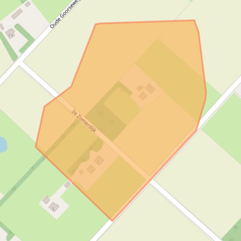 Kaart van postcodegebied 7478SE.