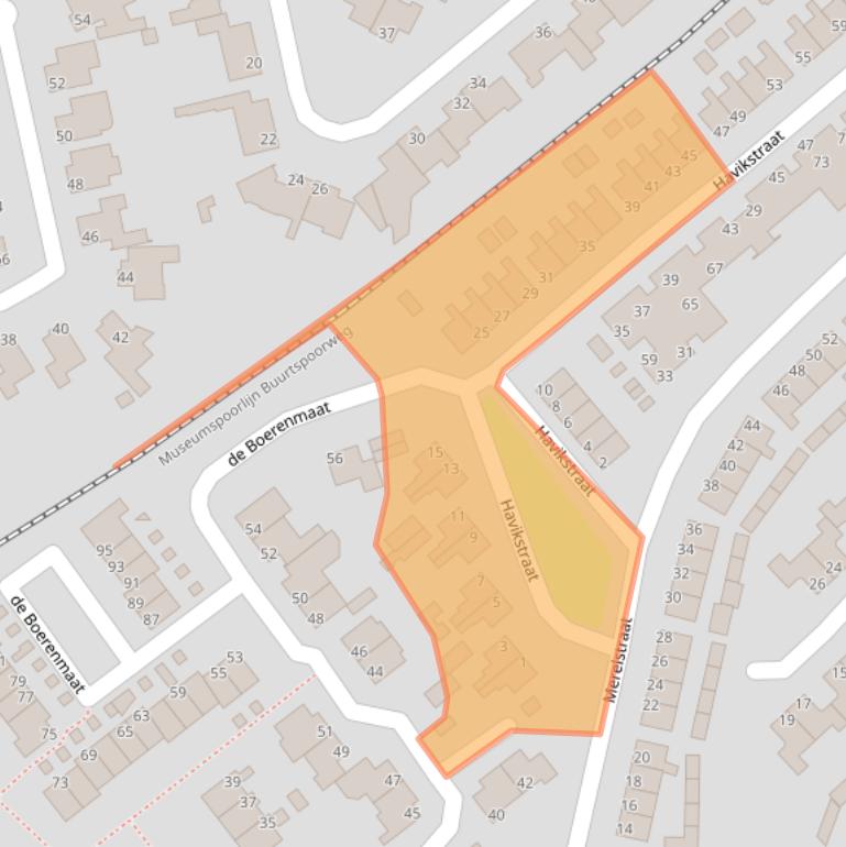 Kaart van postcodegebied 7481AG.