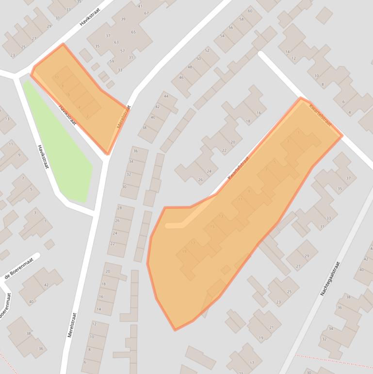 Kaart van postcodegebied 7481AJ.