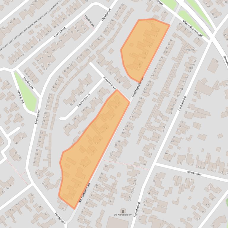 Kaart van postcodegebied 7481AT.