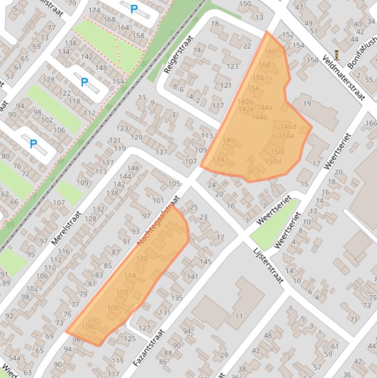 Kaart van postcodegebied 7481AV.