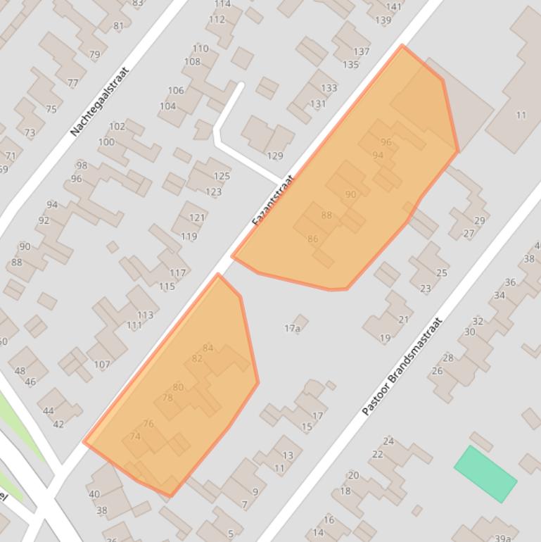 Kaart van postcodegebied 7481BM.