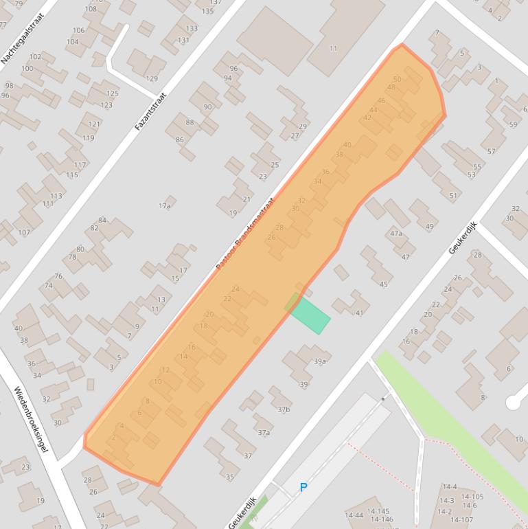 Kaart van postcodegebied 7481BP.