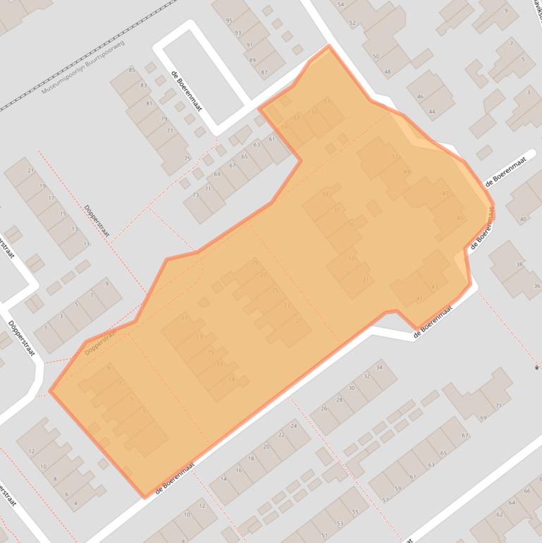 Kaart van postcodegebied 7481DV.