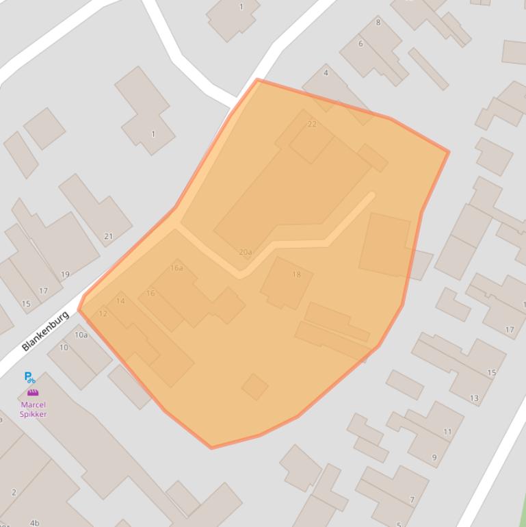 Kaart van postcodegebied 7481DZ.