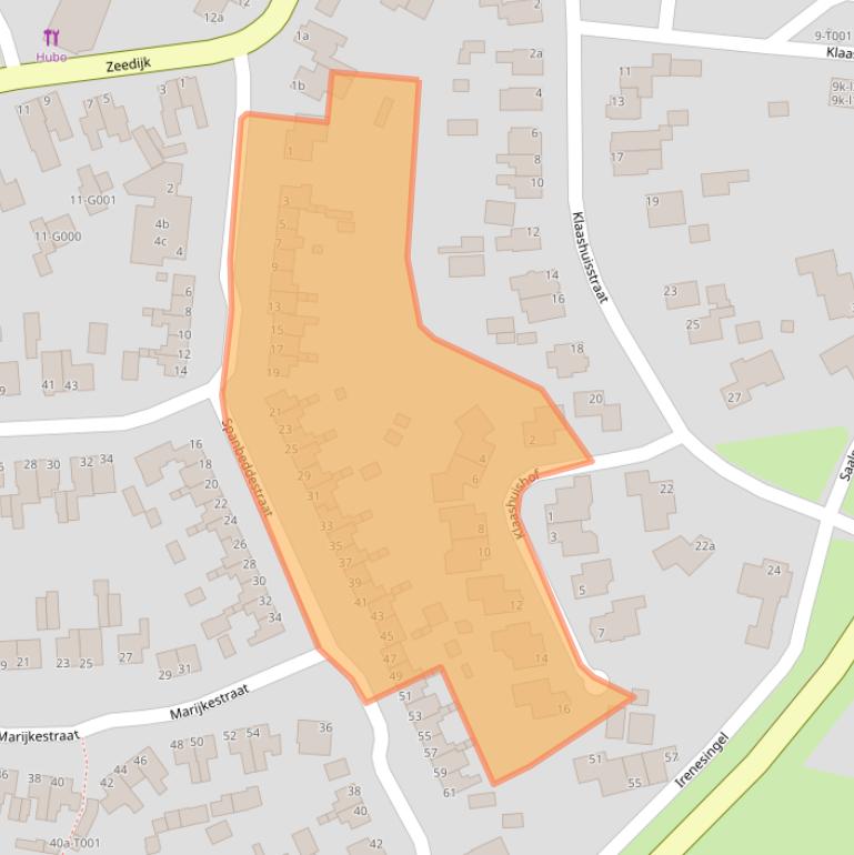 Kaart van postcodegebied 7481ER.