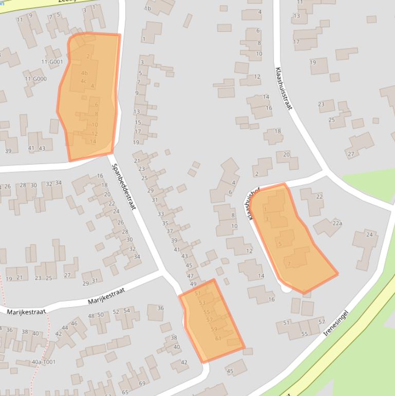 Kaart van postcodegebied 7481ES.