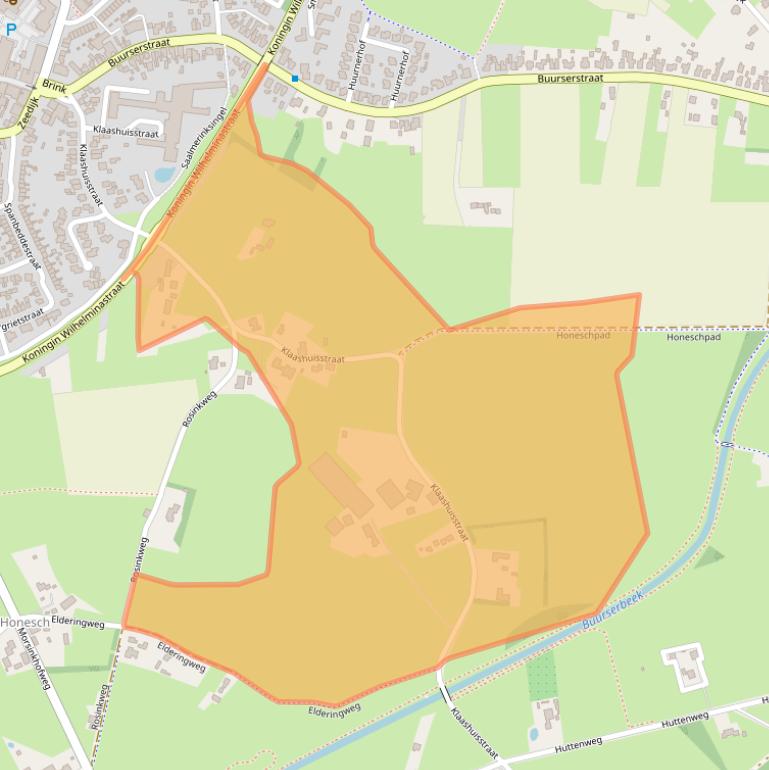 Kaart van postcodegebied 7481EZ.