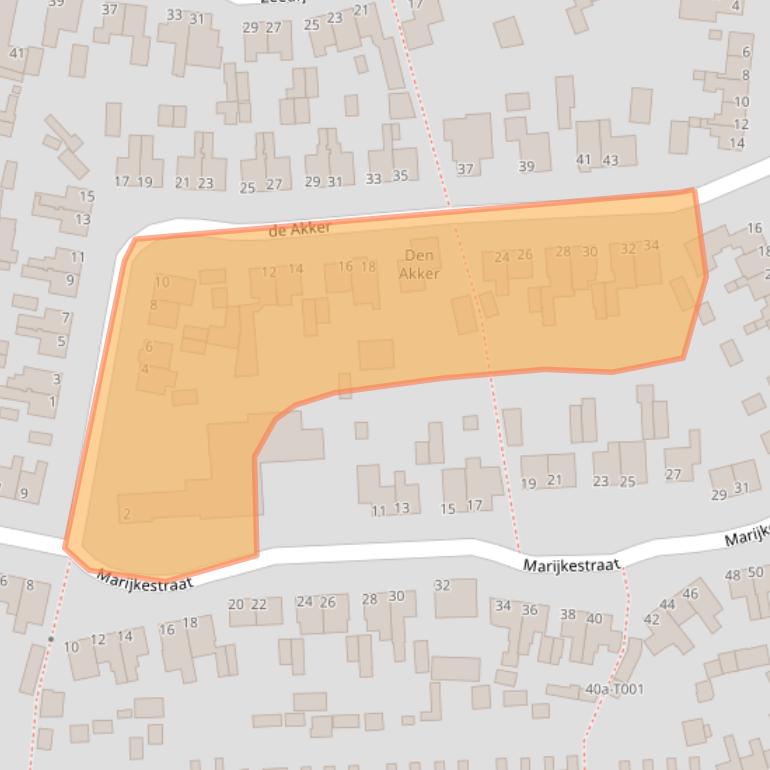 Kaart van postcodegebied 7481GB.