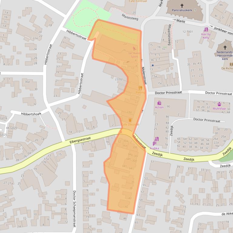 Kaart van postcodegebied 7481GM.