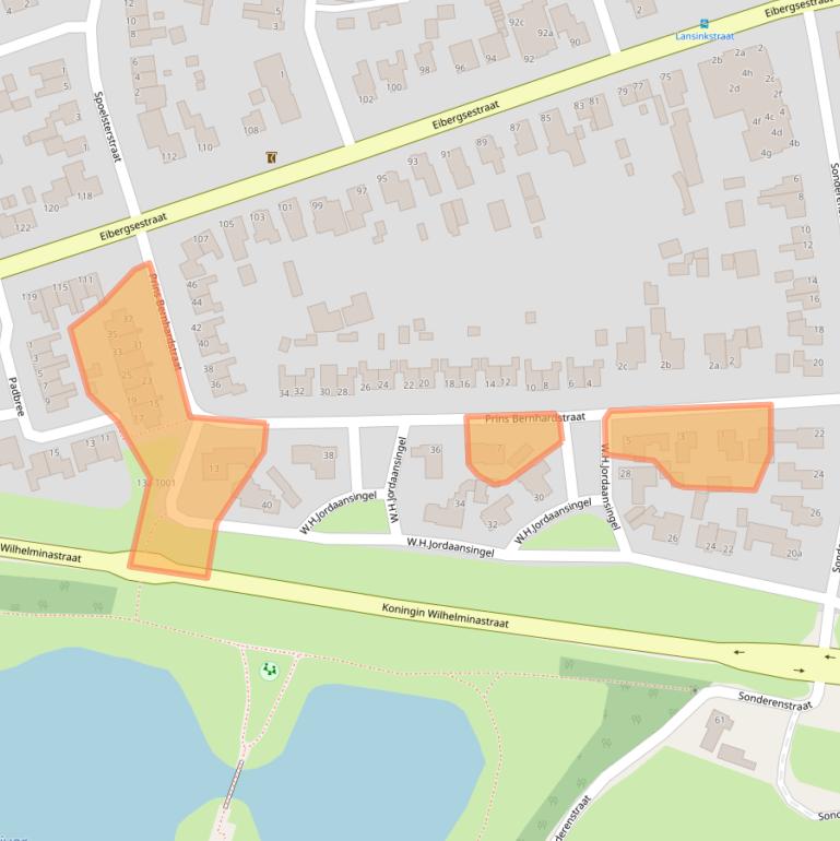 Kaart van postcodegebied 7481GX.