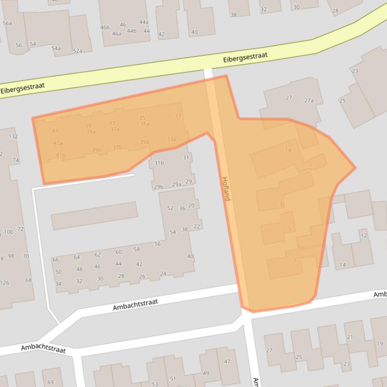 Kaart van postcodegebied 7481HG.