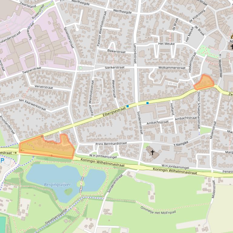 Kaart van postcodegebied 7481HK.