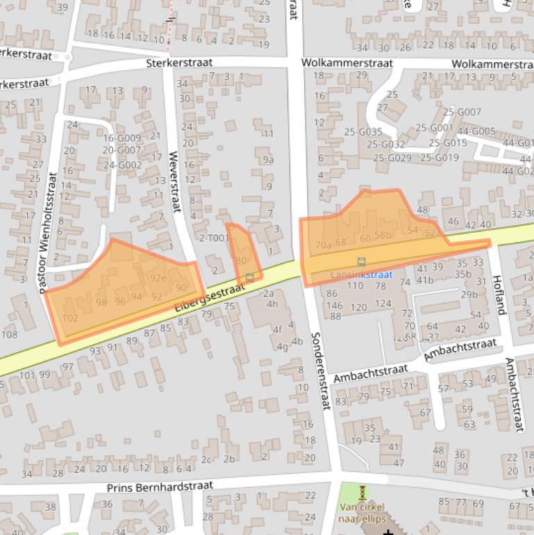 Kaart van postcodegebied 7481HM.
