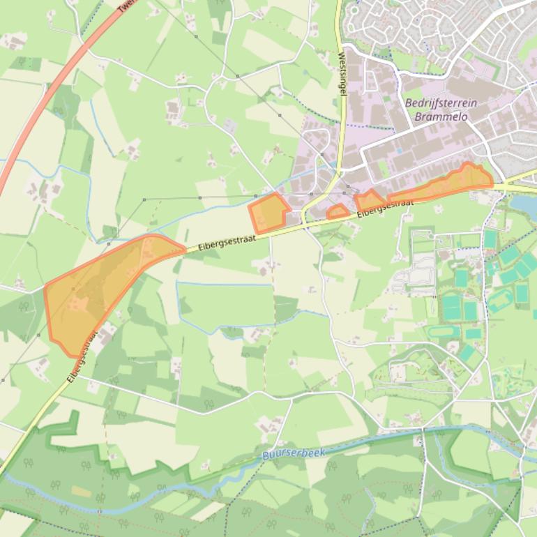 Kaart van postcodegebied 7481HP.