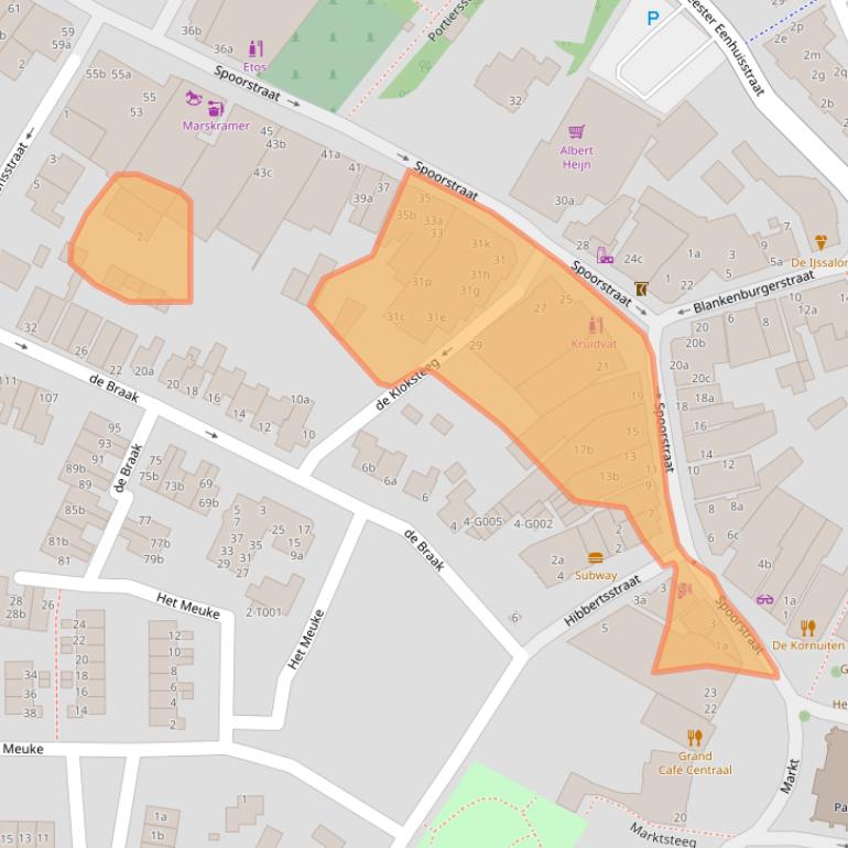 Kaart van postcodegebied 7481HV.