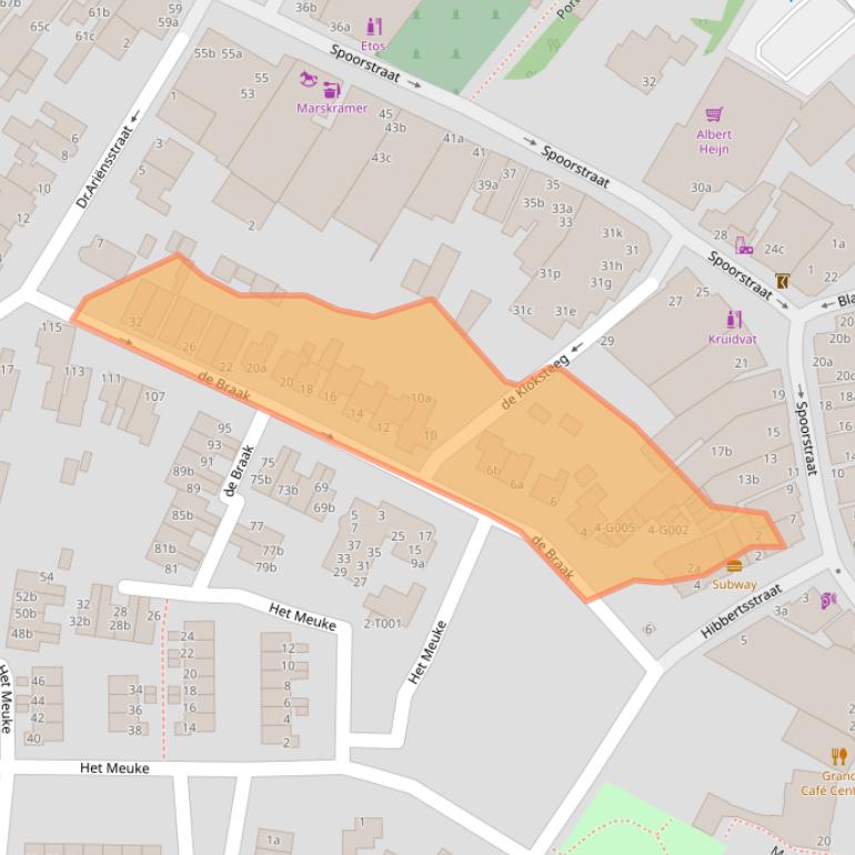 Kaart van postcodegebied 7481JG.