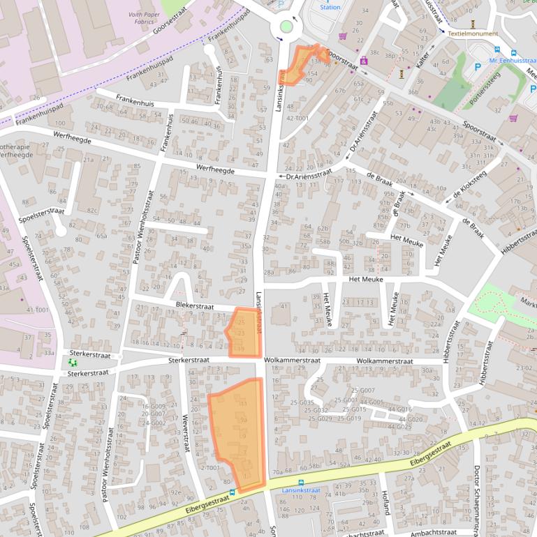 Kaart van postcodegebied 7481JM.