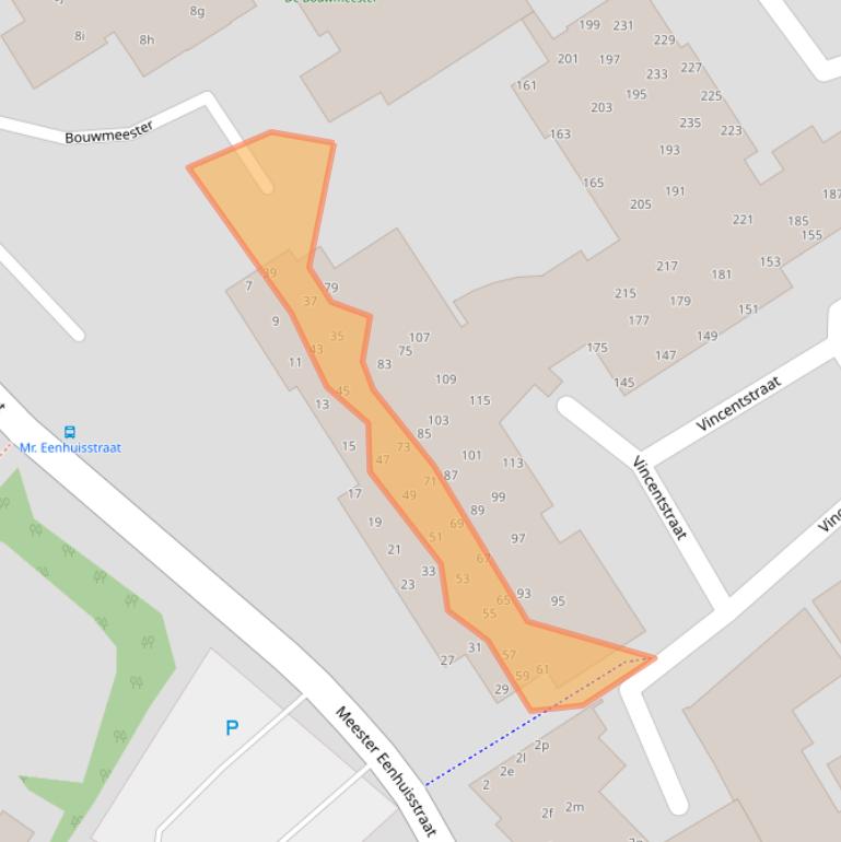 Kaart van postcodegebied 7481LC.