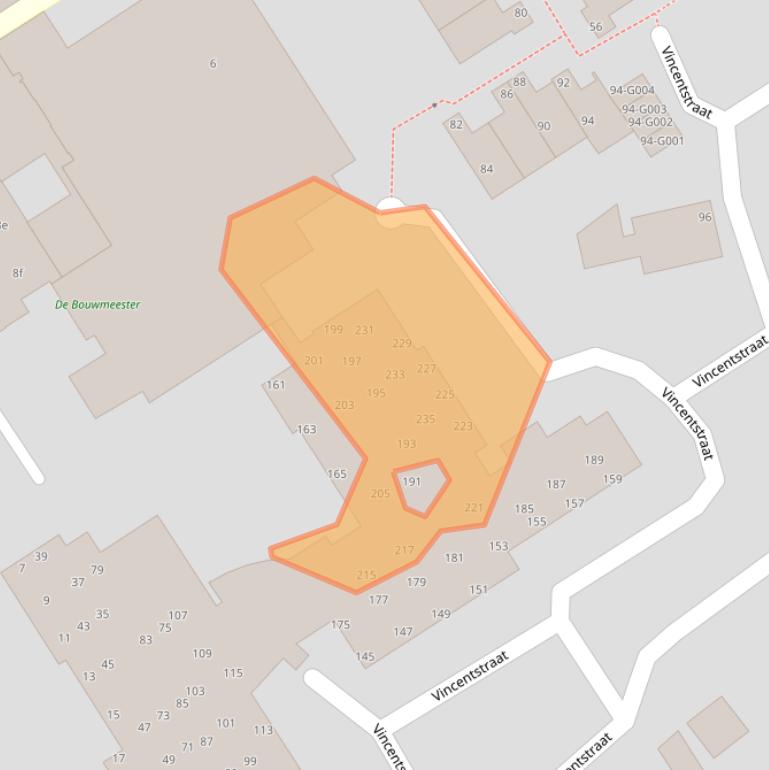 Kaart van postcodegebied 7481LH.