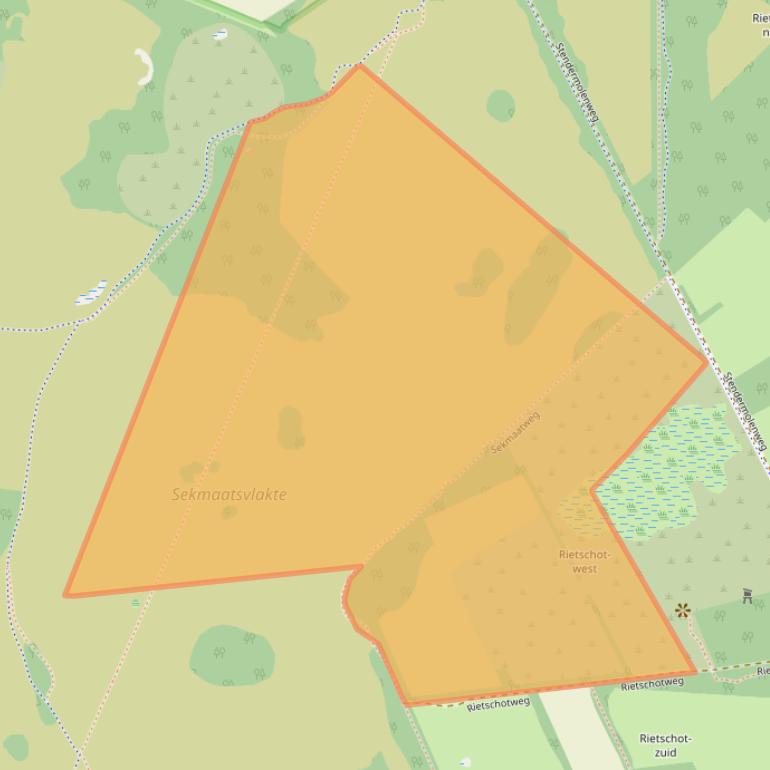 Kaart van postcodegebied 7481PD.