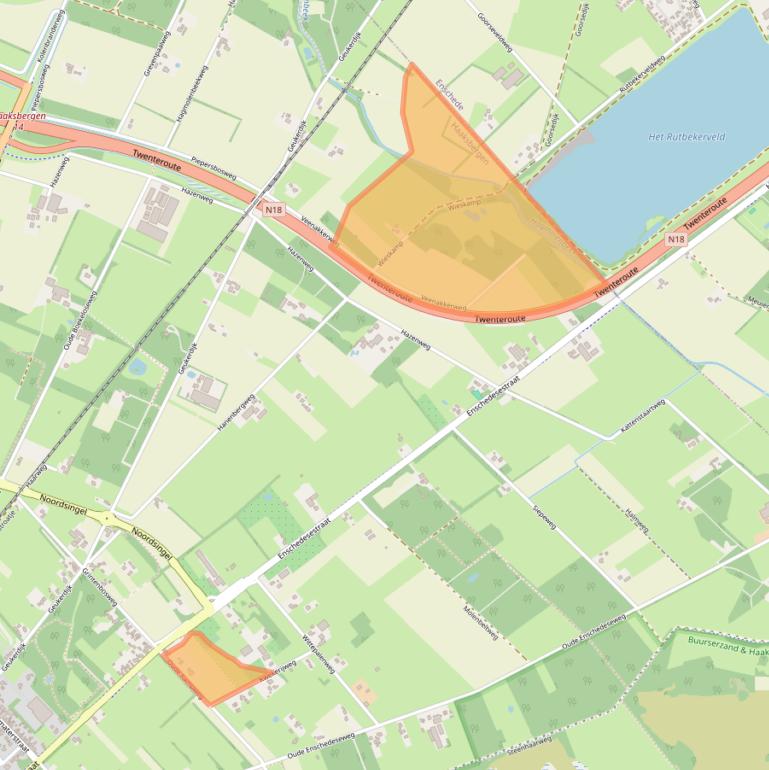 Kaart van postcodegebied 7481PJ.