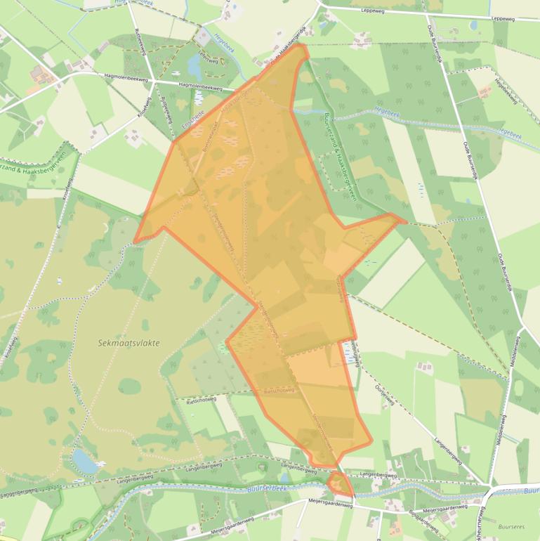 Kaart van postcodegebied 7481PR.