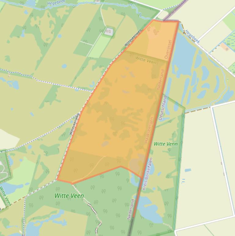 Kaart van postcodegebied 7481RC.