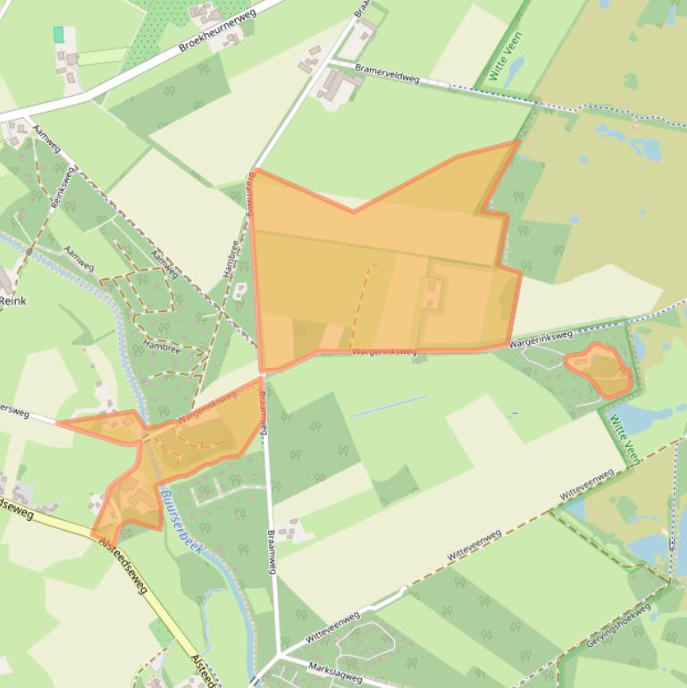 Kaart van postcodegebied 7481RD.