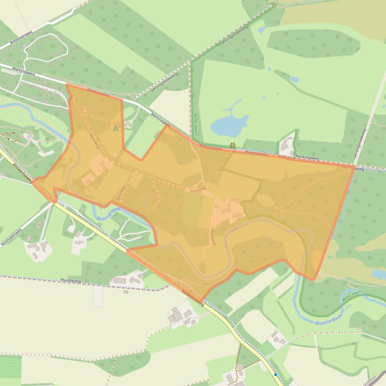 Kaart van postcodegebied 7481RG.