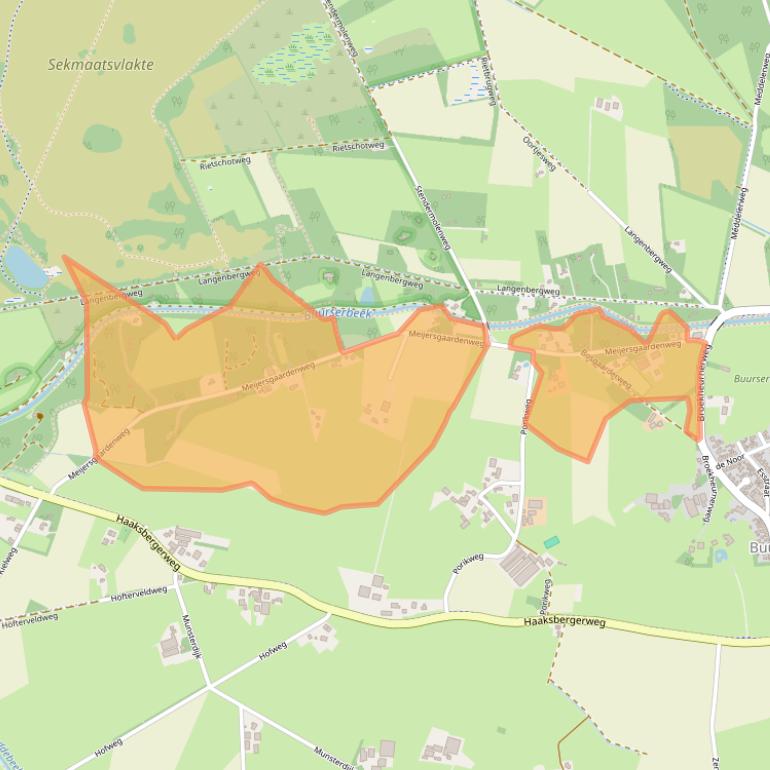 Kaart van postcodegebied 7481RM.