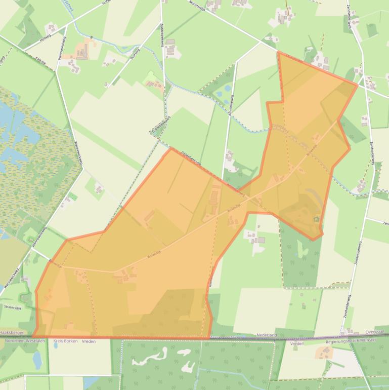 Kaart van postcodegebied 7481SK.