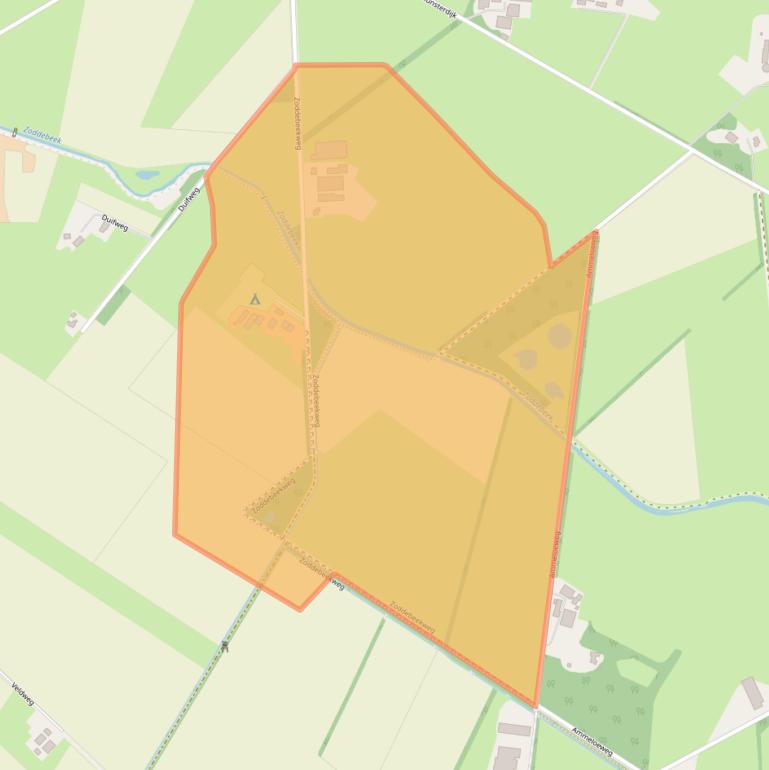 Kaart van postcodegebied 7481SN.