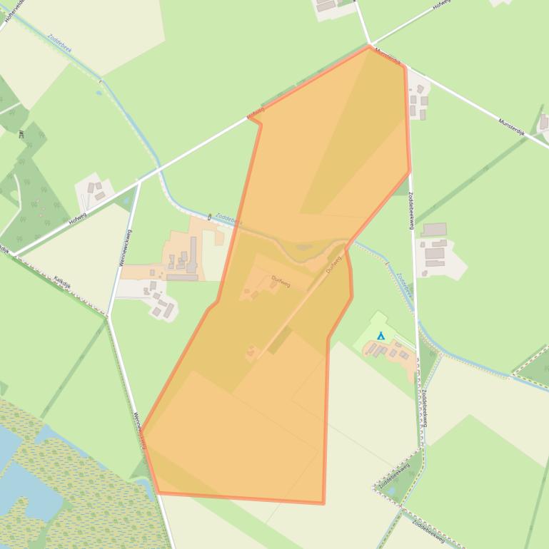 Kaart van postcodegebied 7481SP.