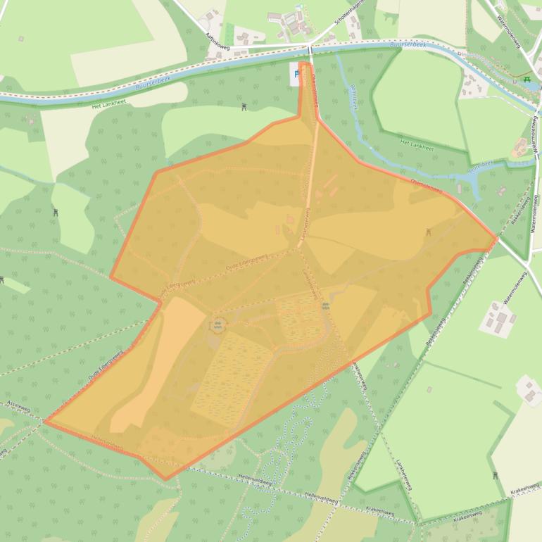 Kaart van postcodegebied 7481VM.