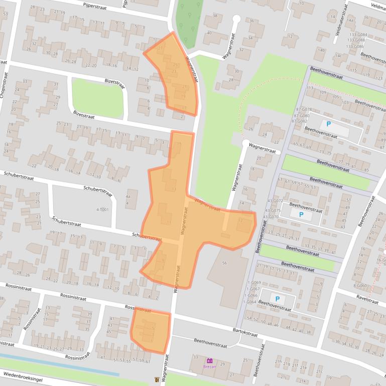 Kaart van postcodegebied 7482AW.