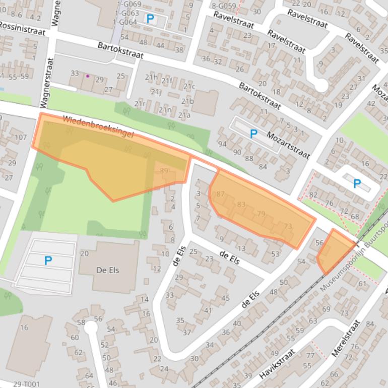 Kaart van postcodegebied 7482BE.