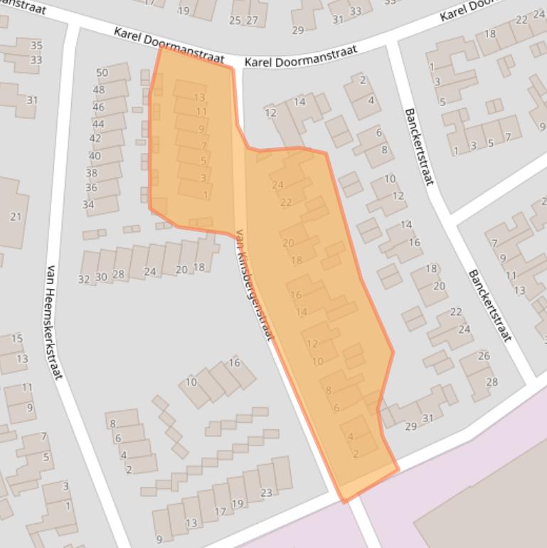 Kaart van postcodegebied 7482BR.