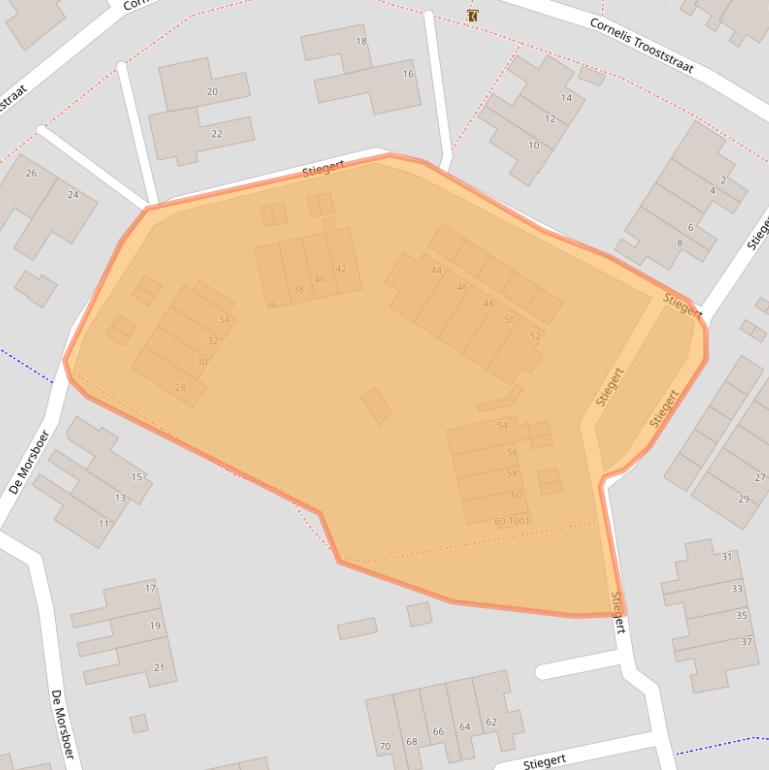 Kaart van postcodegebied 7482GD.
