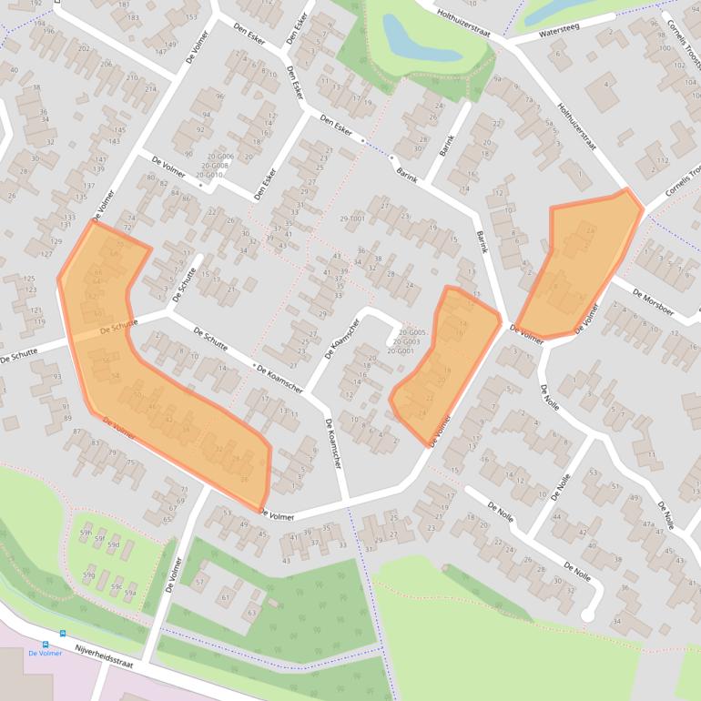 Kaart van postcodegebied 7482HA.