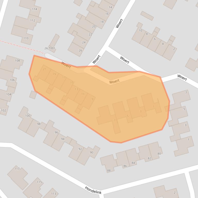 Kaart van postcodegebied 7482LG.