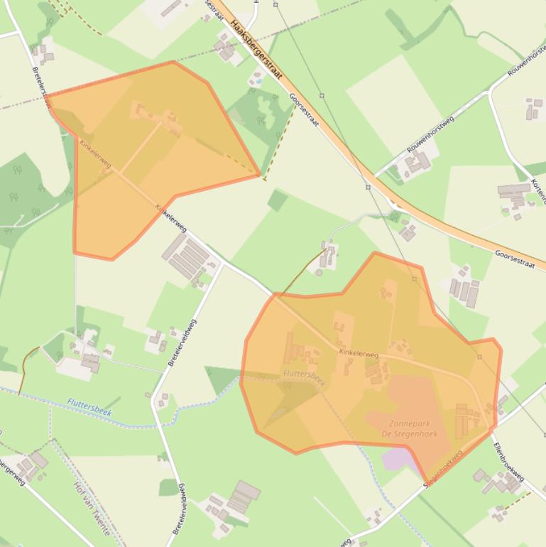 Kaart van postcodegebied 7482PG.