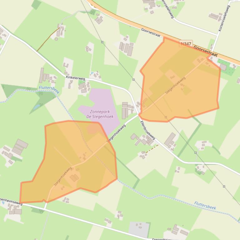 Kaart van postcodegebied 7482PH.