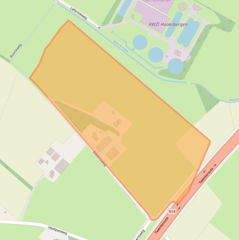 Kaart van postcodegebied 7482RB.