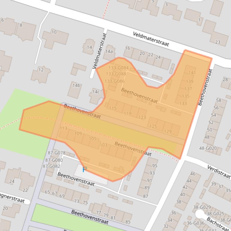 Kaart van postcodegebied 7482TH.