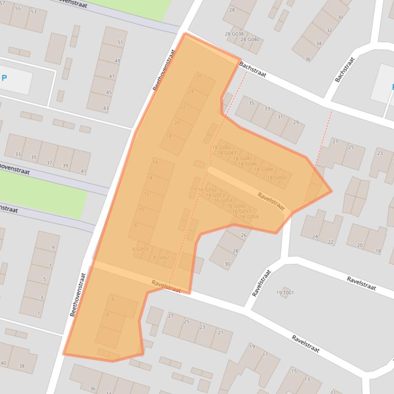 Kaart van postcodegebied 7482TJ.